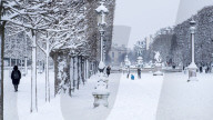 Illustration - Paris Under the Snow - Paris