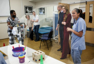 Will and Kate visit Charing Cross Hospital in London