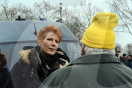Farmers Protest In Front Of The National Assembly - Paris