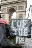 Several Dozen Farmers From The Coordination Rurale Arriving In Paris