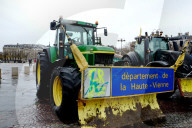 Several Dozen Farmers From The Coordination Rurale Arriving In Paris