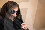 Rare Appearance Of Lebanese Singer Fayrouz At Her Son s Funeral - Bikfaya