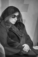 Rare Appearance Of Lebanese Singer Fayrouz At Her Son s Funeral - Bikfaya