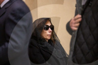 Rare Appearance Of Lebanese Singer Fayrouz At Her Son s Funeral - Bikfaya