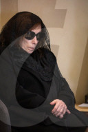 Rare Appearance Of Lebanese Singer Fayrouz At Her Son s Funeral - Bikfaya