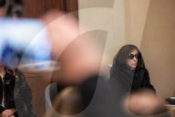 Rare Appearance Of Lebanese Singer Fayrouz At Her Son s Funeral - Bikfaya