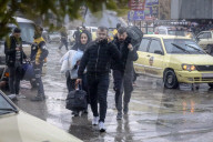 Civilians Flee Aleppo Amid Kurdish-Government Clashes