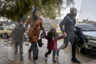 Civilians Flee Aleppo Amid Kurdish-Government Clashes
