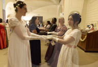 ‘I almost tripped on the carpet!’ The boom in regency balls