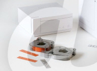 Printer creates braille labels from  speech