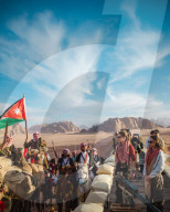 Rania besucht mit Tochter Salma die Wüste Wadi Rum