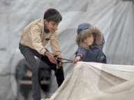 Strong winter winds sweep Gaza