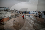 Displaced Gazans' life amid rubble left by Israeli attacks