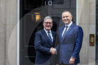 President of Poland visits Downing Street