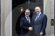 President of Poland visits Downing Street