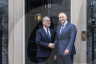 President of Poland visits Downing Street