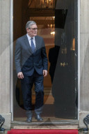 President of Poland visits Downing Street