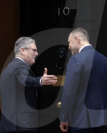 President of Poland visits Downing Street