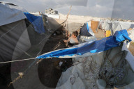 Heavy rains damage Gaza tents