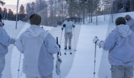 FEATURE - Während des Cold Response 26 Manövers: U.S. Marines bei einem Winterkriegsführungskurs im schwedischen Kalix