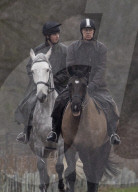 Andrew bei einem Ausritt durch den Park von Schloss Windsor