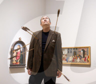 Artist in Residence Ming Wong at the 
National Gallery, London