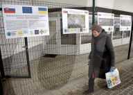 NEWS - Neuer Fussgängerübergang an der Grenze zwischen der Ukraine und der Slowakei eingeweiht