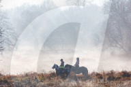Icy and Misty weather for London the South East today.