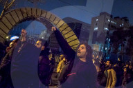 Tehran Students Rally for Plane Crash Victims - Iran