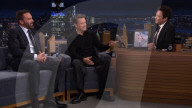 Ben Affleck et Matt Damon sur le plateau de l'émission "The Tonight Show Starring Jimmy Fallon" à New York
