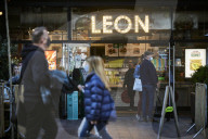 Leon restaurant, Spitalfields, London