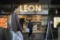 Leon restaurant, Spitalfields, London
