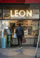 Leon restaurant, Spitalfields, London