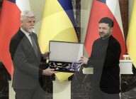 Press Conference of Volodymyr Zelenskyy and Petr Pavel - Kyiv