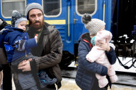 Russian War on Ukraine: Zakarpattia Evacuation Train
