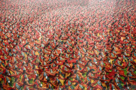 India: Guinness World Record Butterfly Dance Attempt