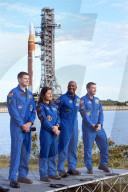 NASA rolls Artemis 2 rocket ahead of historic moon launch