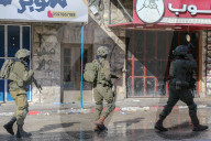 Hebron Curfew - West Bank