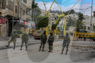 Hebron Curfew - West Bank