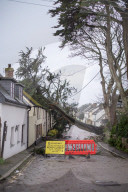 Cornish villagers frustrated by lack of help after Storm Goretti