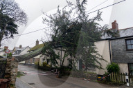 Cornish villagers frustrated by lack of help after Storm Goretti