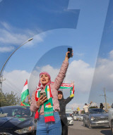 Demonstration in Support of Kurds in Syria - Iraq