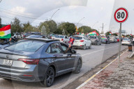 Demonstration in Support of Kurds in Syria - Iraq