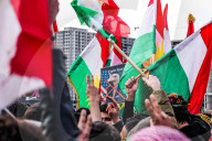 Demonstration in Support of Kurds in Syria - Iraq