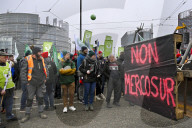 Farmers Demonstrate Against the EU-Mercosur Agreement - Strasbourg