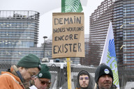 Farmers Demonstrate Against the EU-Mercosur Agreement - Strasbourg