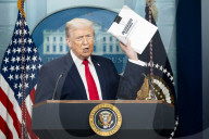 President Donald Trump White House Press Briefing