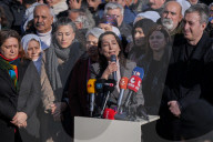 Turkey Pro-Kurds Protest at Syrian Border - Turkey