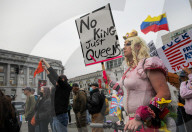 Americans protest Trump