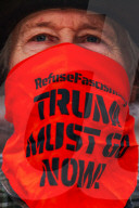 Americans protest Trump